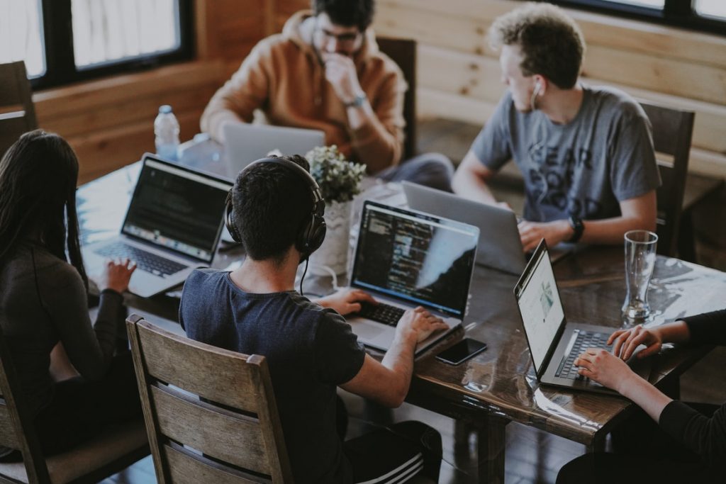 Digimart team at work